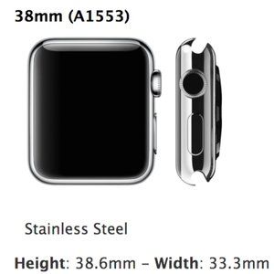 Apple Watch Series 1 38mm Stainless Steel